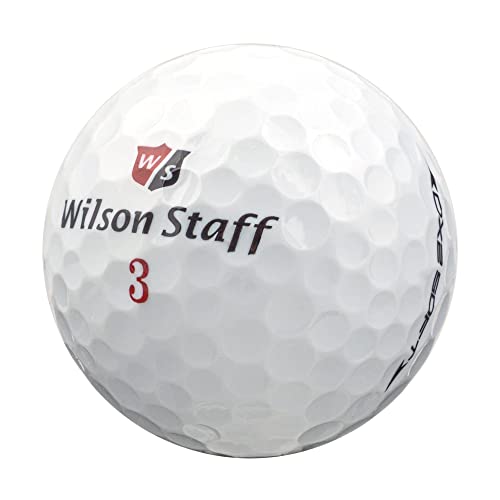 Easy Lakeballs 50 Wilson DX2 Soft Pelotas DE Golf RECUPERADAS/Lake Balls - Calidad AAA/AA (A/B Grade) - EN Bolsa DE Red