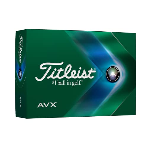 Titleist AVX Bolas DE Golf, Adultos Unisex, Blanco, Talla única