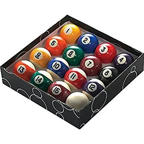 PowerGlide Pool Ball Stripe Accesorios, Unisex, Multicolor (Multicolor), 57 mm