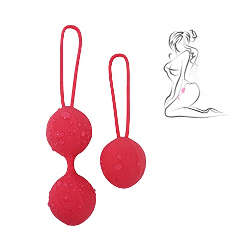 Piezas de Ajuste del Suelo pélvico para Mujer de Safety Smart Ball de 2 Piezas - Art Ball Postpartum Shrink Ball para Mujer