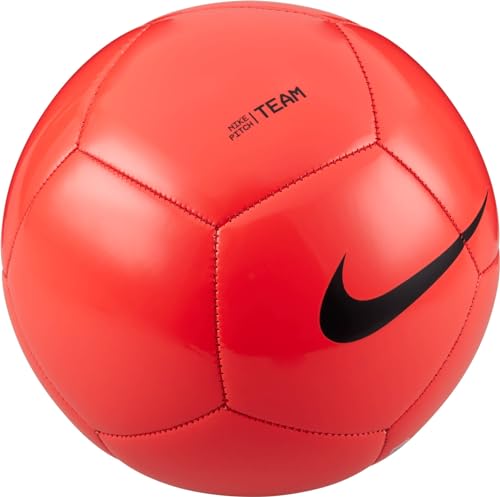 Nike DH9796-635 NK Pitch Team - SP21 Recreational Soccer Ball Unisex Adult Bright Crimson/(Orange) Tamaño 4