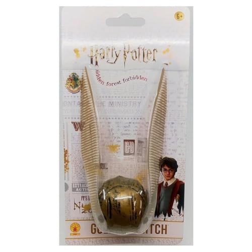Rubies Accesorio oficial de la Snitch Dorada de Harry Potter niños: accesorio de quidditch para disfraces y diversión mágica.