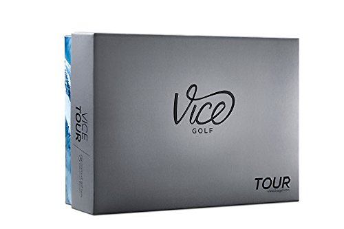 Vice Golf - Pelotas de Golf Unisex de la NBA, Hombre, Vice Tour, Blanco, One Dozen