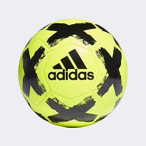 adidas STARLANCER CLB Balón Fútbol Hombre, Amarillo (Amasol/Negro), 5