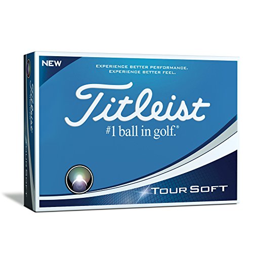 Titleist Tour Soft Bolas Golf, Blanco, Talla Única