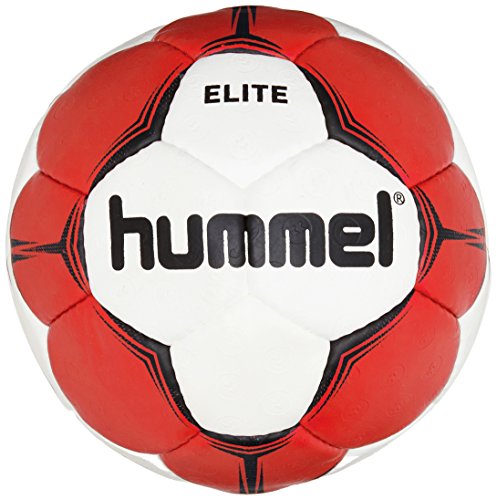 Hummel Adult Smu Elite HB Handball, Multicolor (Blanco / Rojo / Negro), 2
