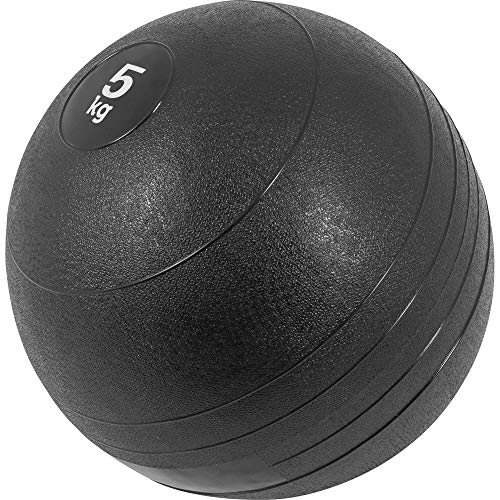 GORILLA SPORTS® - Balón de slam de goma de 5kg (balón medicinal) diámetro 23cm