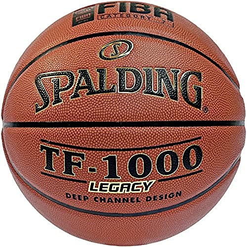 Spalding Tf1000 Legacy Sz.5 (74-485Z) Balón de Baloncesto, Unisex, Naranja, 5